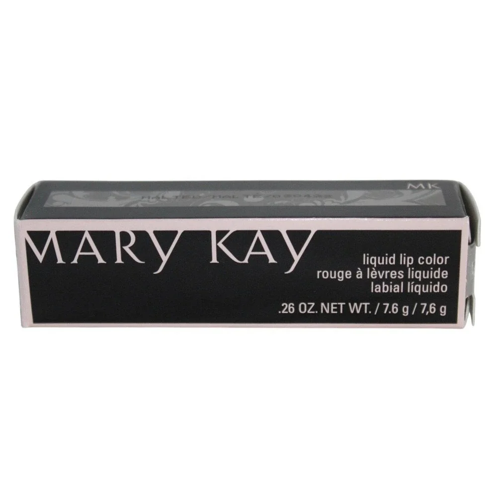 Mary Kay Liquid Lip Color Malted 030422 Nude Neutral Glossy 0.26 oz New in Box